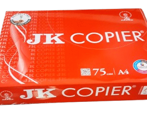 JK Copier Paper 75 GSM | 1 Ream (500 Sheets) | High Brightness Multipurpose A4 Printer Paper for Xerox, Printouts & Notes | Jam-Free Office & Home Printing Paper